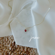 Birthstone Necklace