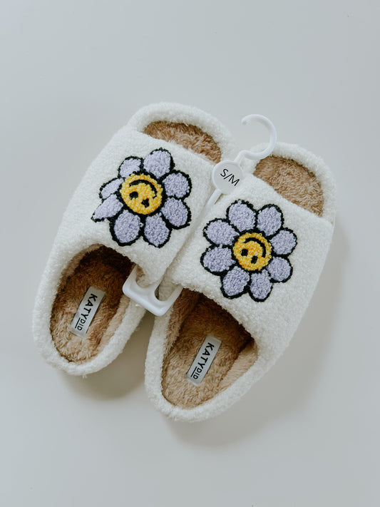 Daisy Flower Slippers