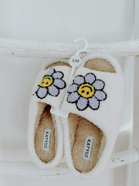 Daisy Flower Slippers