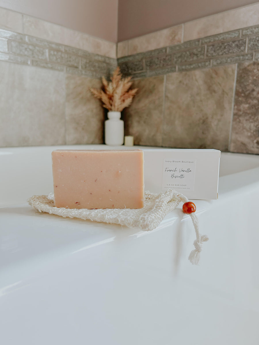 French Vanilla Biscotti Bar Soap