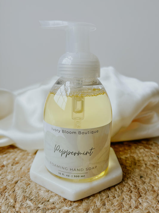 Peppermint 10 oz Foaming Hand Soap