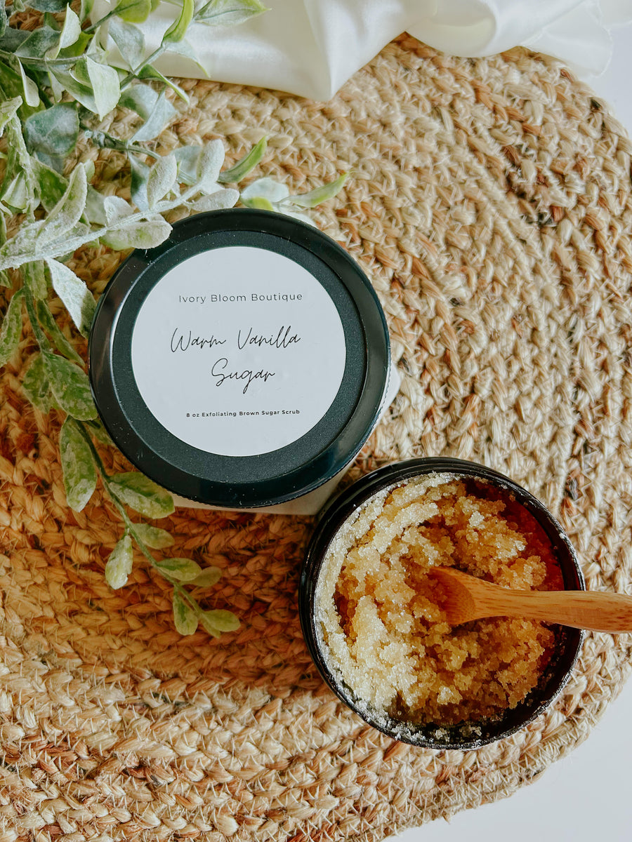 Warm Vanilla Sugar 8 oz Sugar Scrub