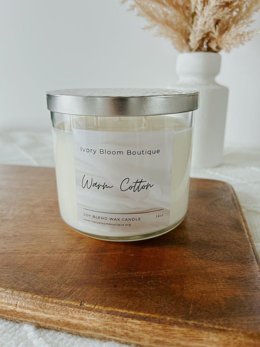 14 oz. Warm Cotton Candle