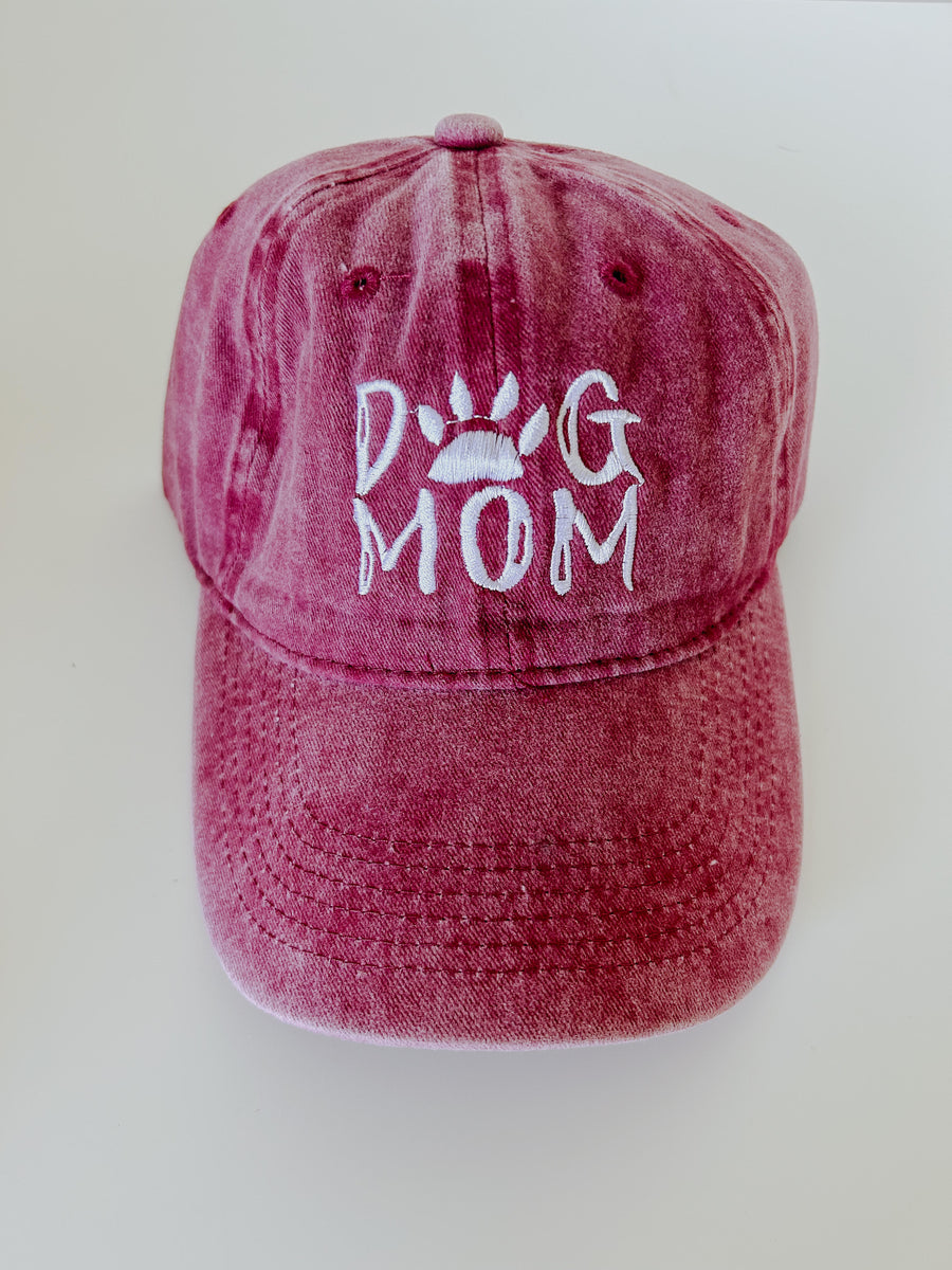 Pink Dog Mom Hat