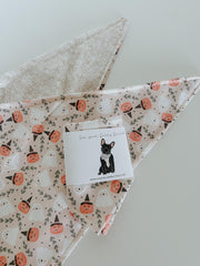 Ghosts & Pumpkins Reversible Bandana