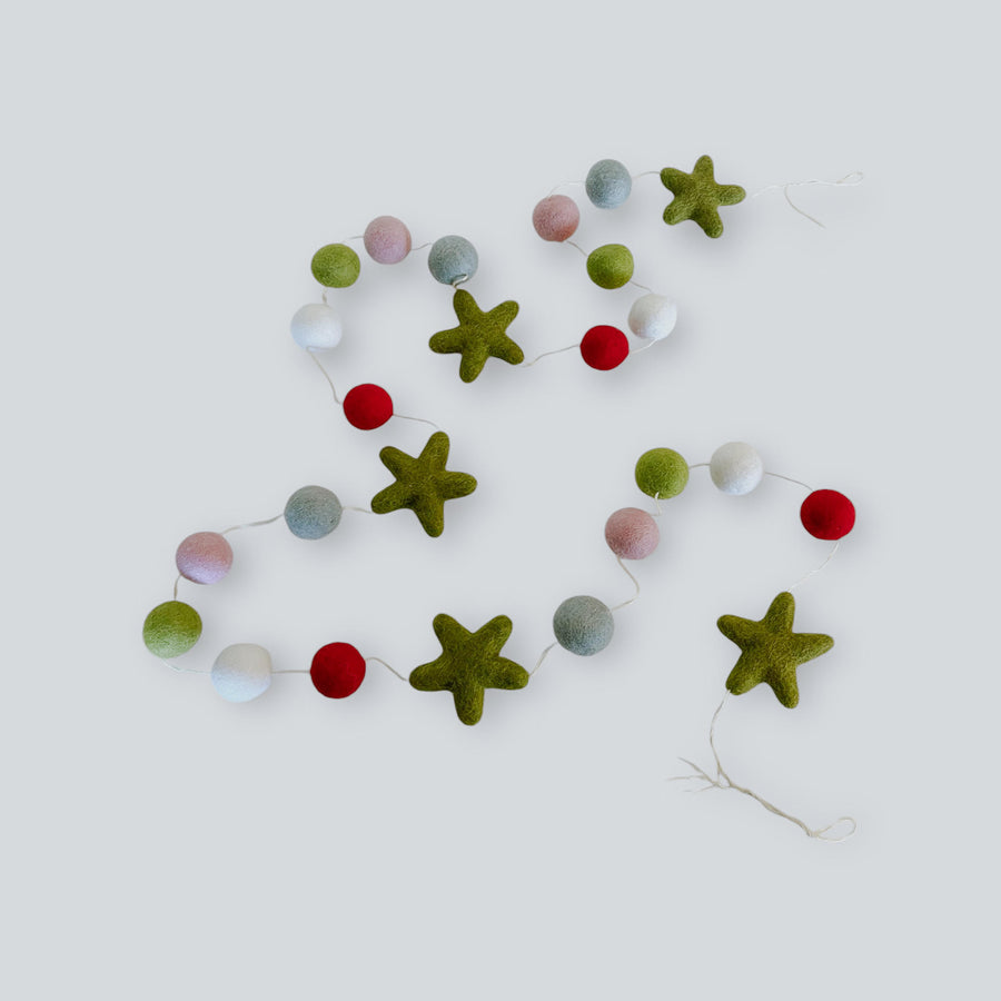 Holiday Stars Garland