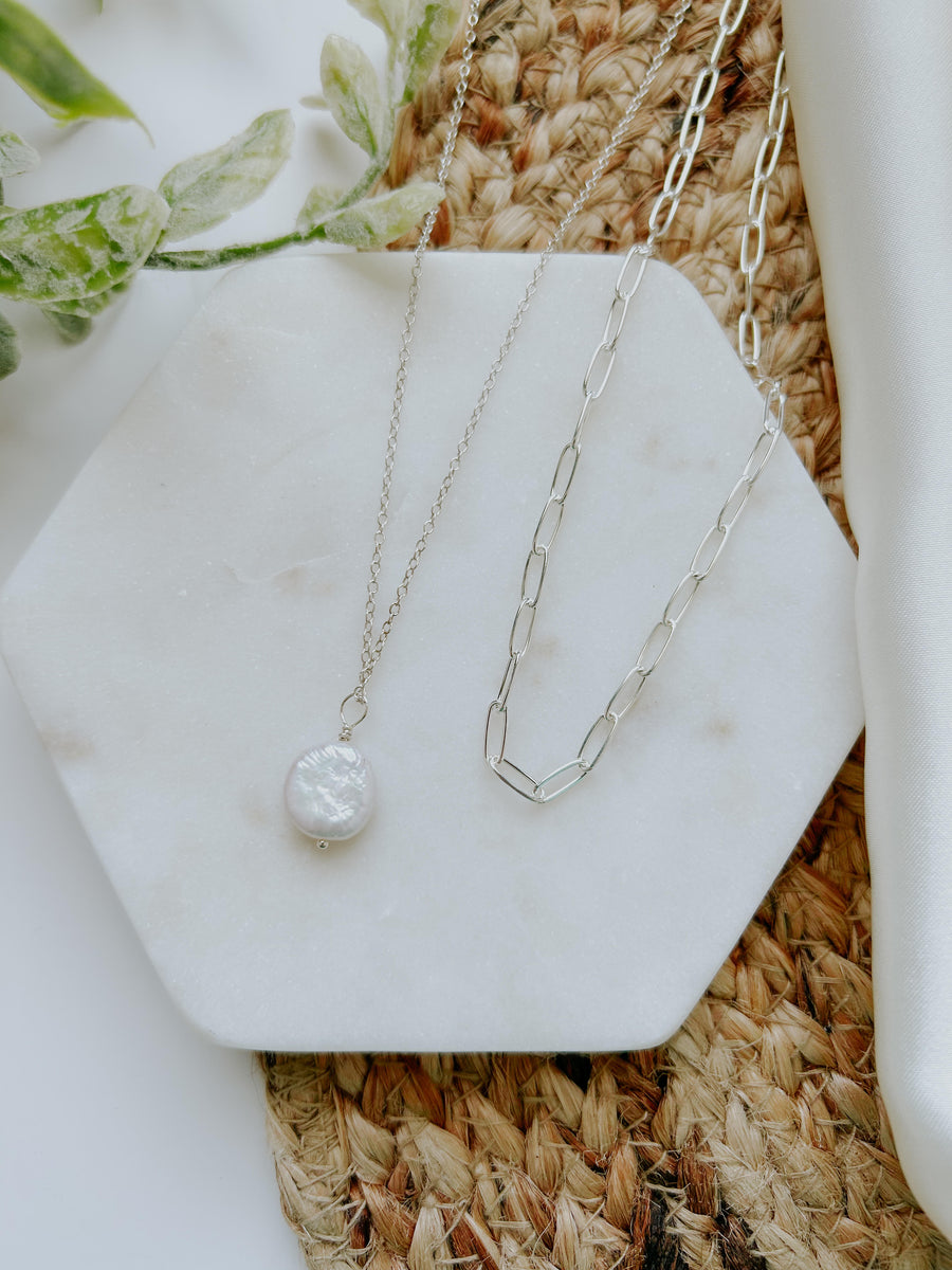 Sterling Silver Rosie Necklace