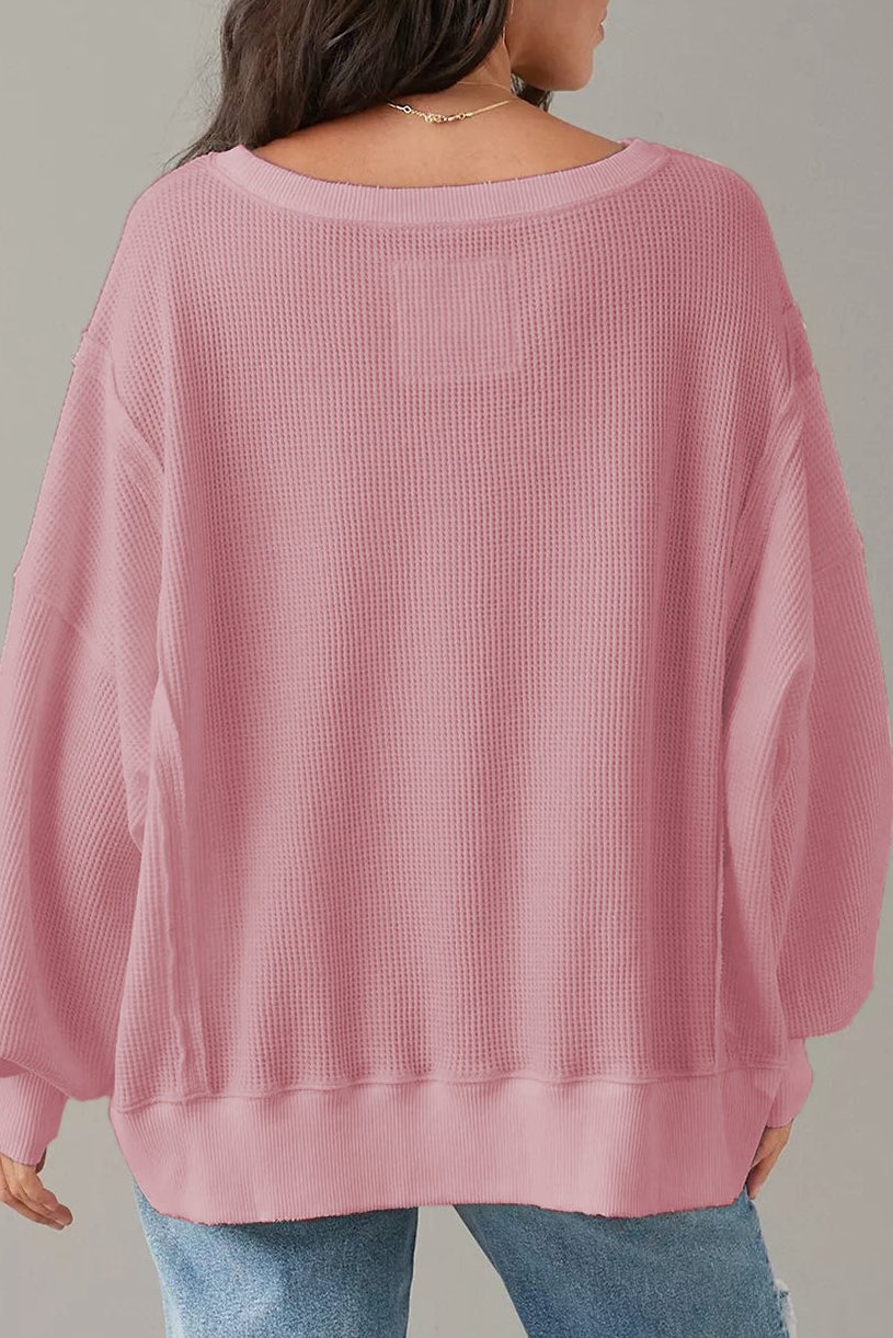 Pink Oversized Top