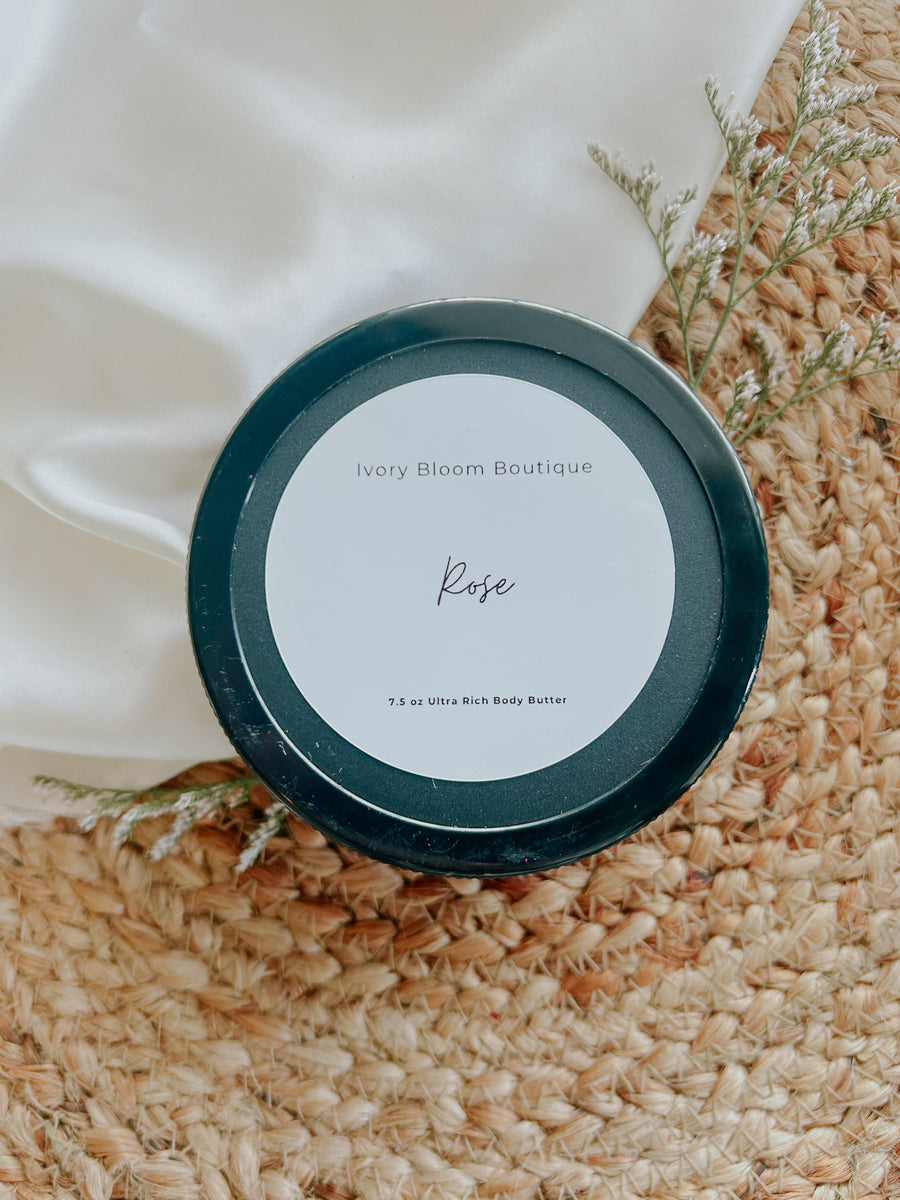 7.5 oz Rose Body Butter