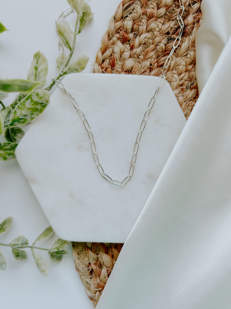 Sterling Silver Rosie Necklace