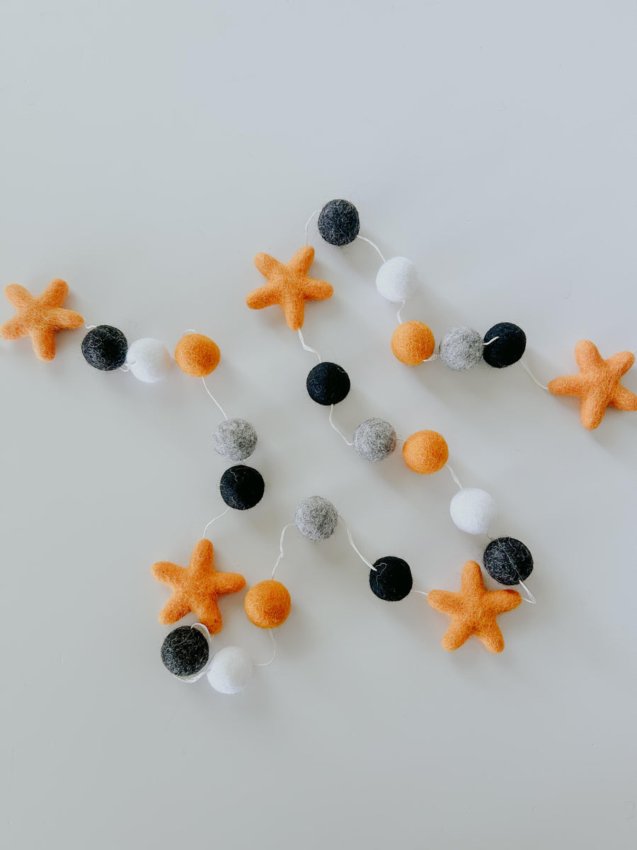 Halloween Stars Garland