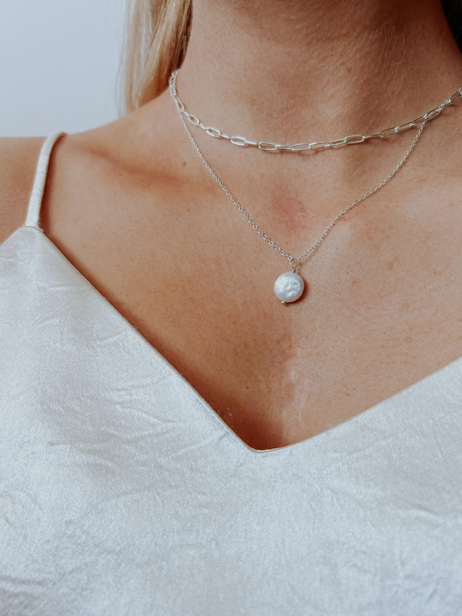 Sterling Silver Rosie Necklace