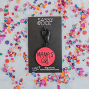 Mama's Girl Dog Collar Tag