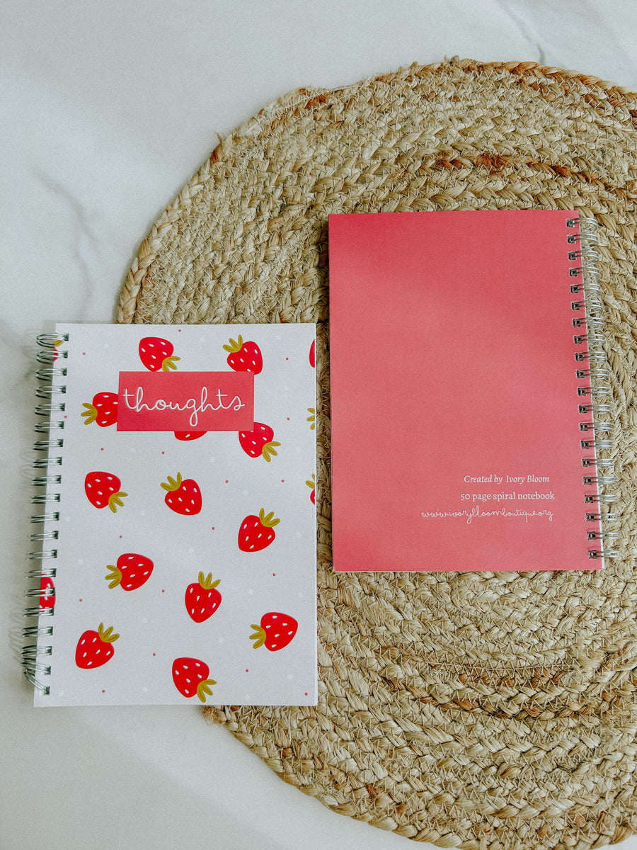 Strawberry Notebook