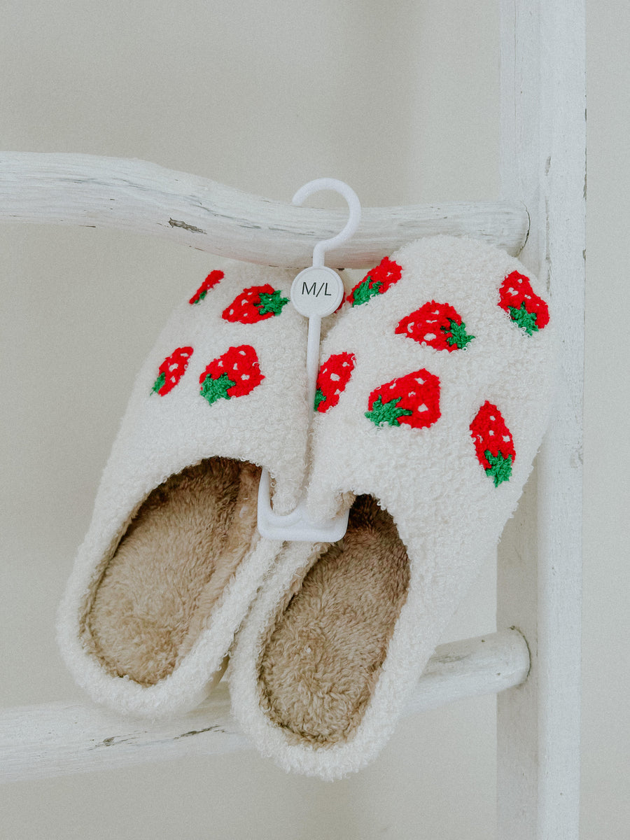 Strawberry Slippers